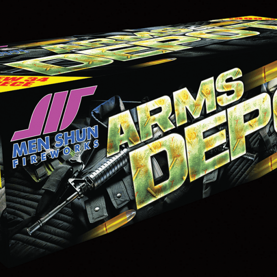 3032 Arms Depot Crate Men Shun Fireworks North London, UK