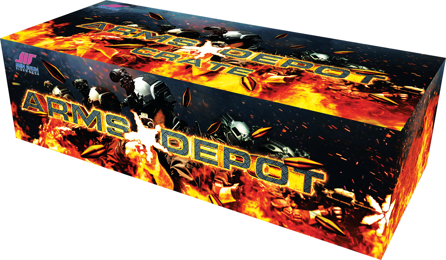 3032 Arms Depot Crate - Men Shun Fireworks - North London, UK